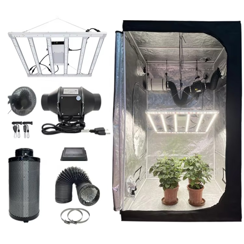 Grow Tent 4X4 - 4x4 Growing Tent Complete Kit 480W