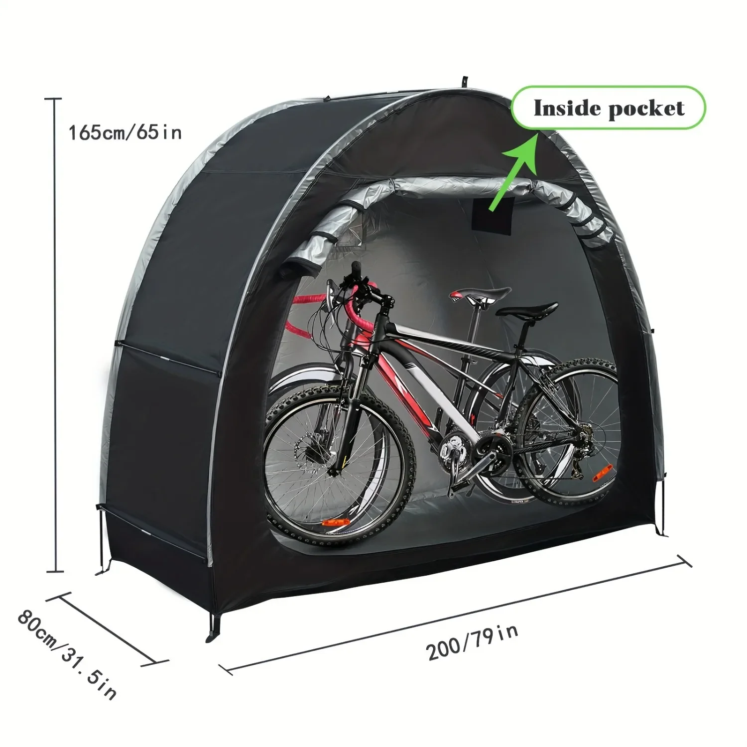 Bike Storage Shed Tent Spaciou - Grow Tent 4X4 评论和价格