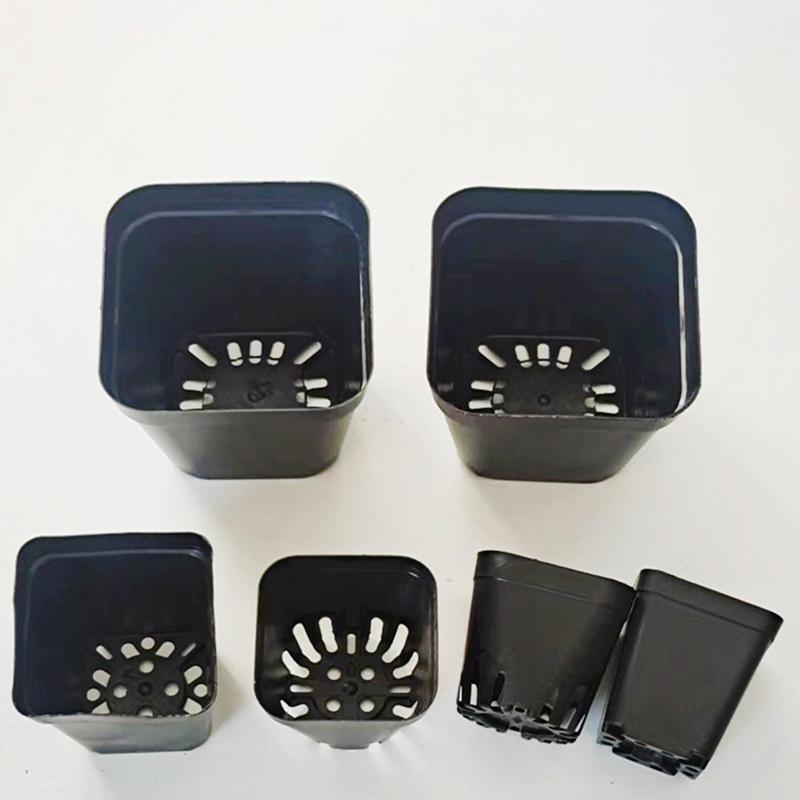 Seedling Pots 50Pcs Square Pla - Net Pot 3 Inch 评论和价格
