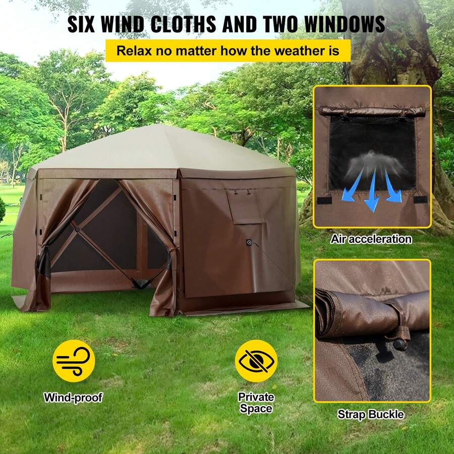Gazebo Screen Tent, Pop Up Gaz - Grow Tent 4X4 评论和价格