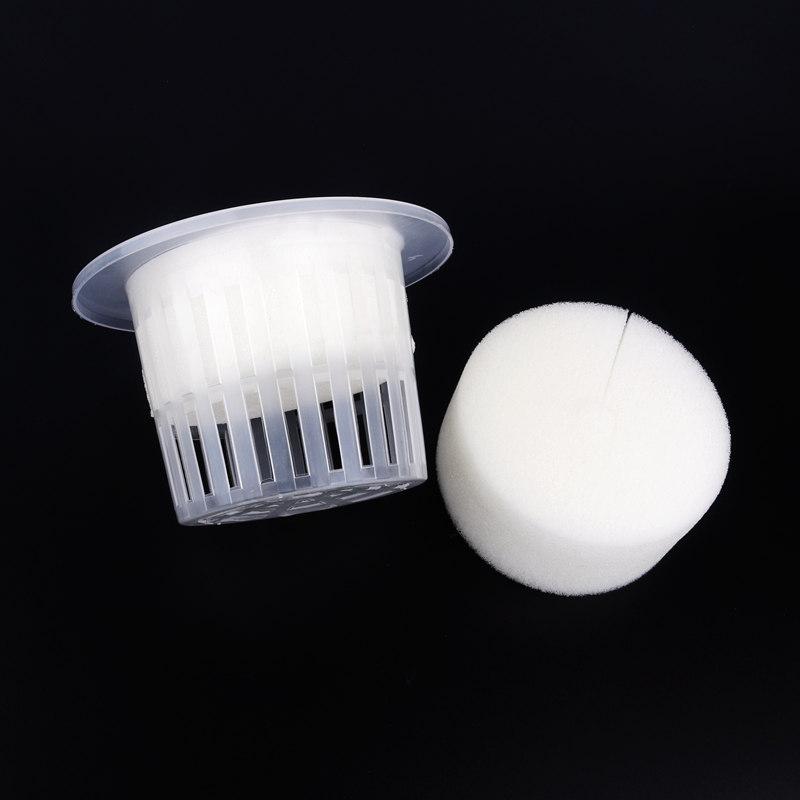 50pcs White Mesh Cup Sponge Ga - Net Pot 3 Inch 评论和价格