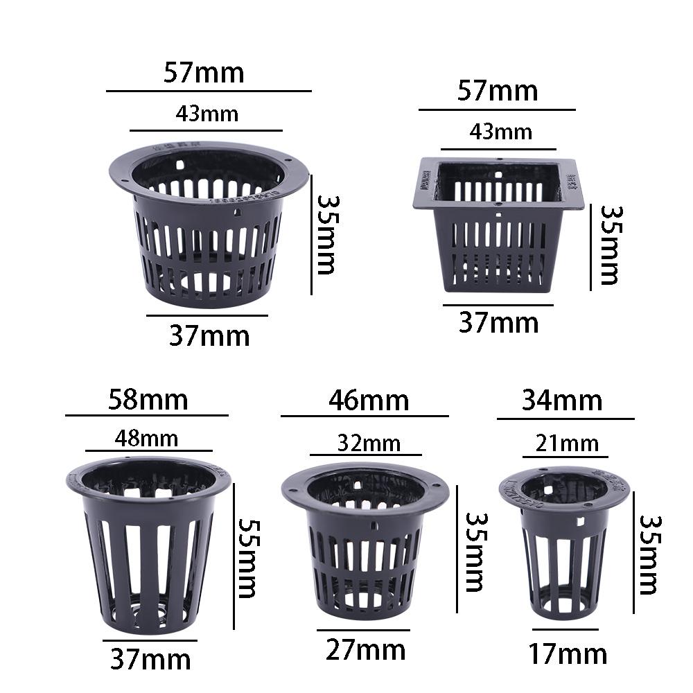 10pcs Plant Grow Hydroponic Ga - Net Pot 3 Inch 评论和价格