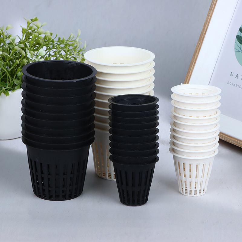 10Pcs Soilless Net Basket Slot - Net Pot 3 Inch 评论和价格